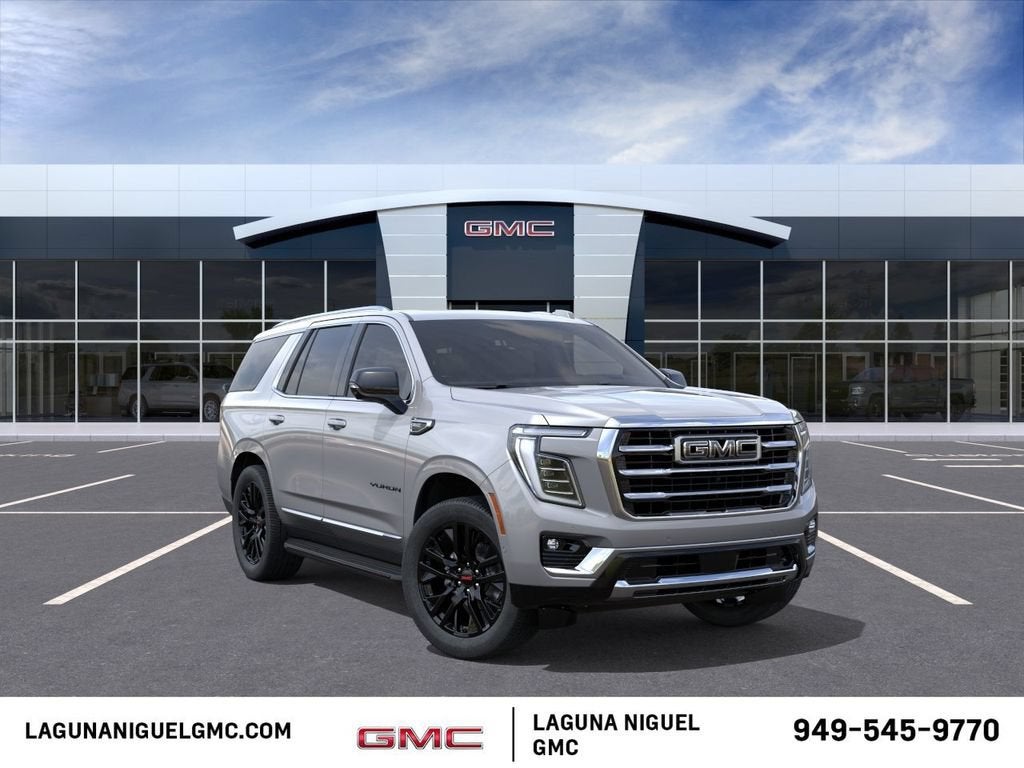 2026 GMC Yukon Elevation in Sterling Metallic — front three-quarter view