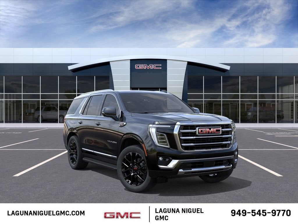 2026 GMC Yukon Elevation in Onyx Black — front three-quarter view