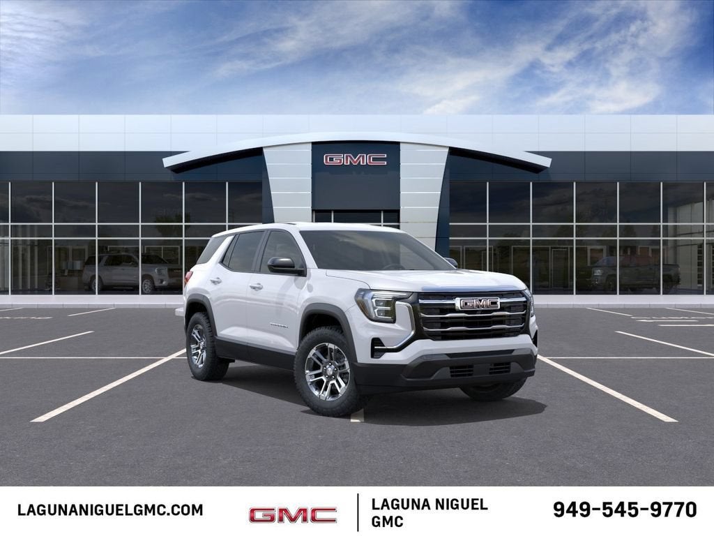 2027 GMC Terrain FWD Elevation in Summit White — front three-quarter view